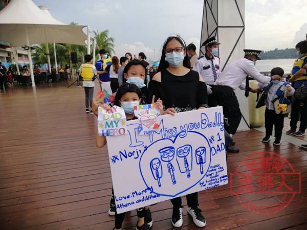 非一般生日！ 太太带孩子登游艇 海峡上为夫庆生