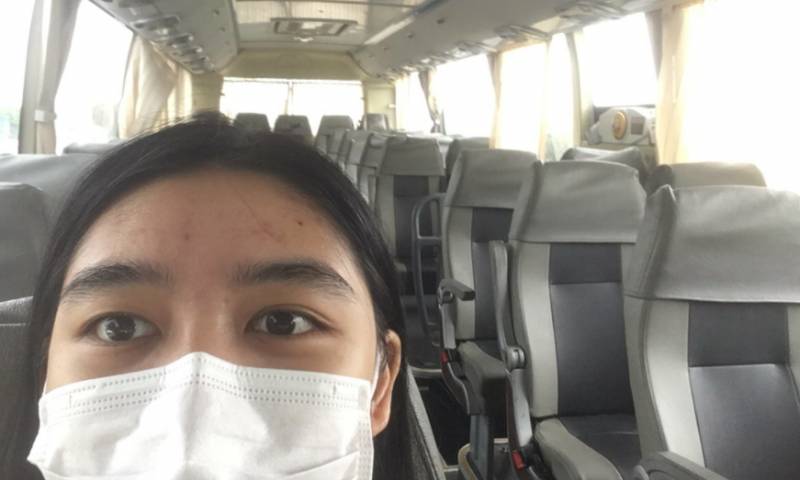 女乘客用拼车软件居然叫到了“45座巴士”,包车回家既意外又惊喜