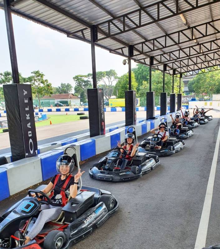 周董林俊杰同款赛道🏎️ 新加坡速度与激情，The Karting Arena No 1电动卡丁车🏁