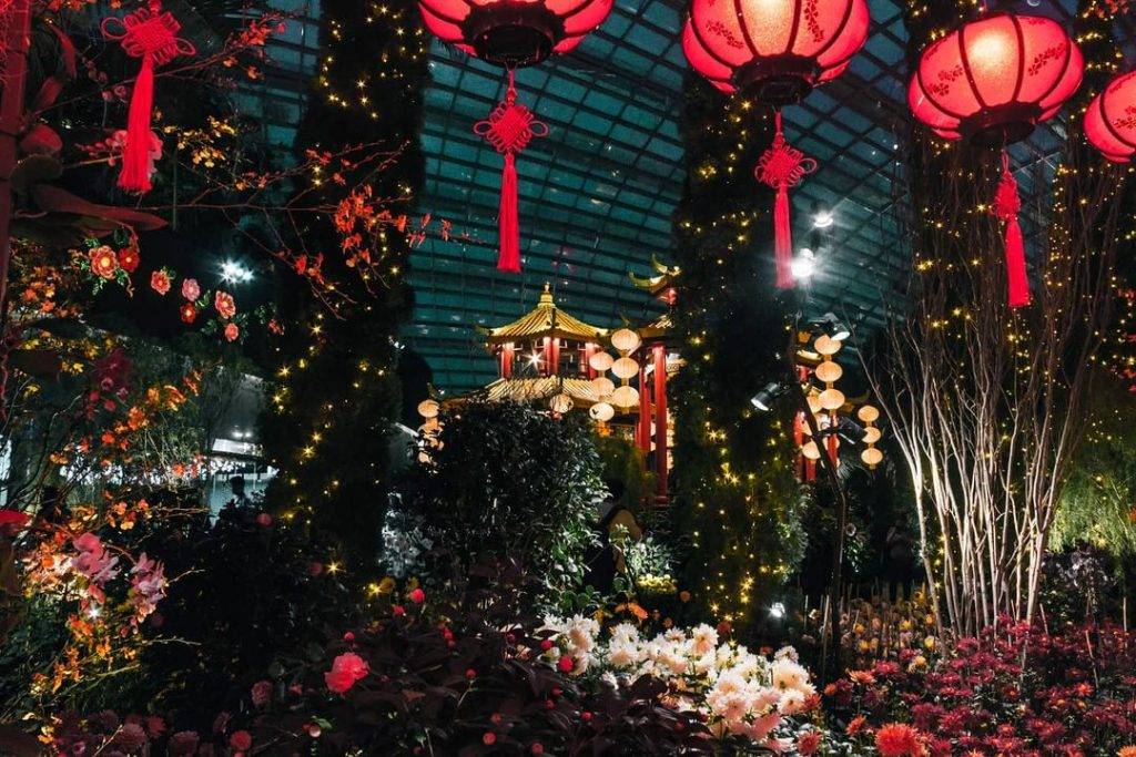 喜迎新春第一弹🧨 滨海湾花穹，15日迎牛年新春花卉展🐮喜气洋洋庆新年，票价仅从S$5起