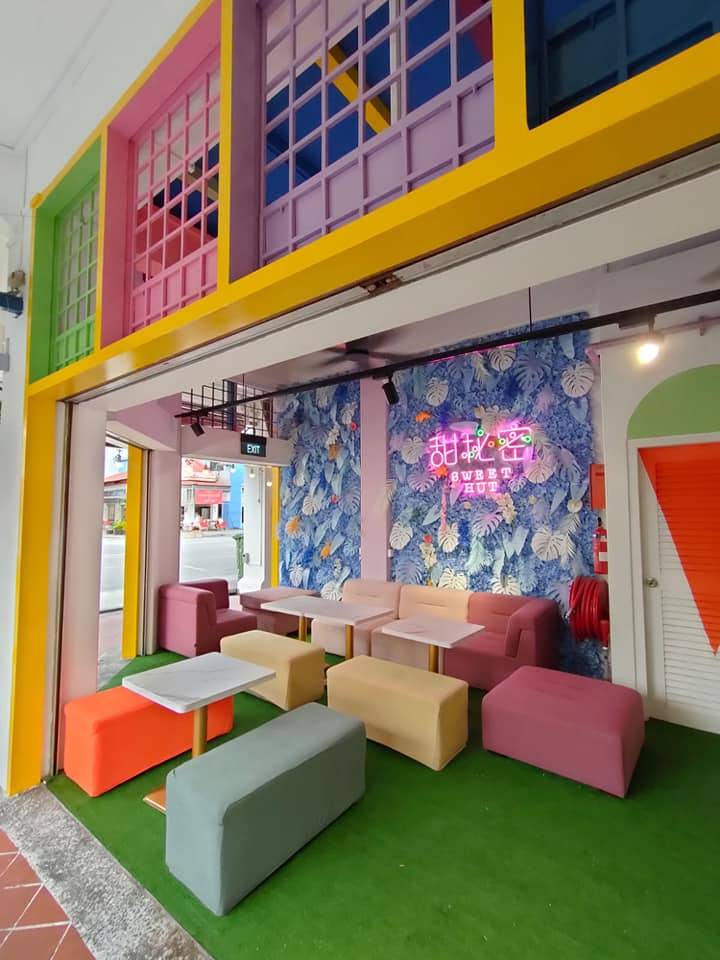 深夜甜品店✨芽笼“Sweet Hut Dessert 甜秘密”🍬糖果色空间、传统新潮糖水,营业到凌晨4点