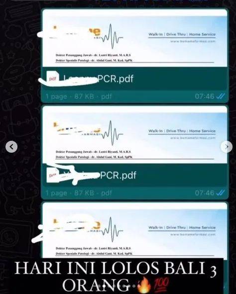 新加坡印尼互惠绿色通道暂停;印尼网民惊爆冠病PCR检测造假服务