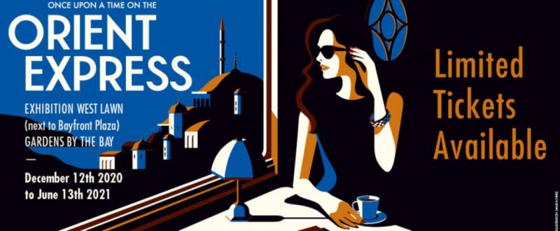 走进百年精致生活，重现经典推理案件，法国国宝传奇列车——东方快车@滨海湾