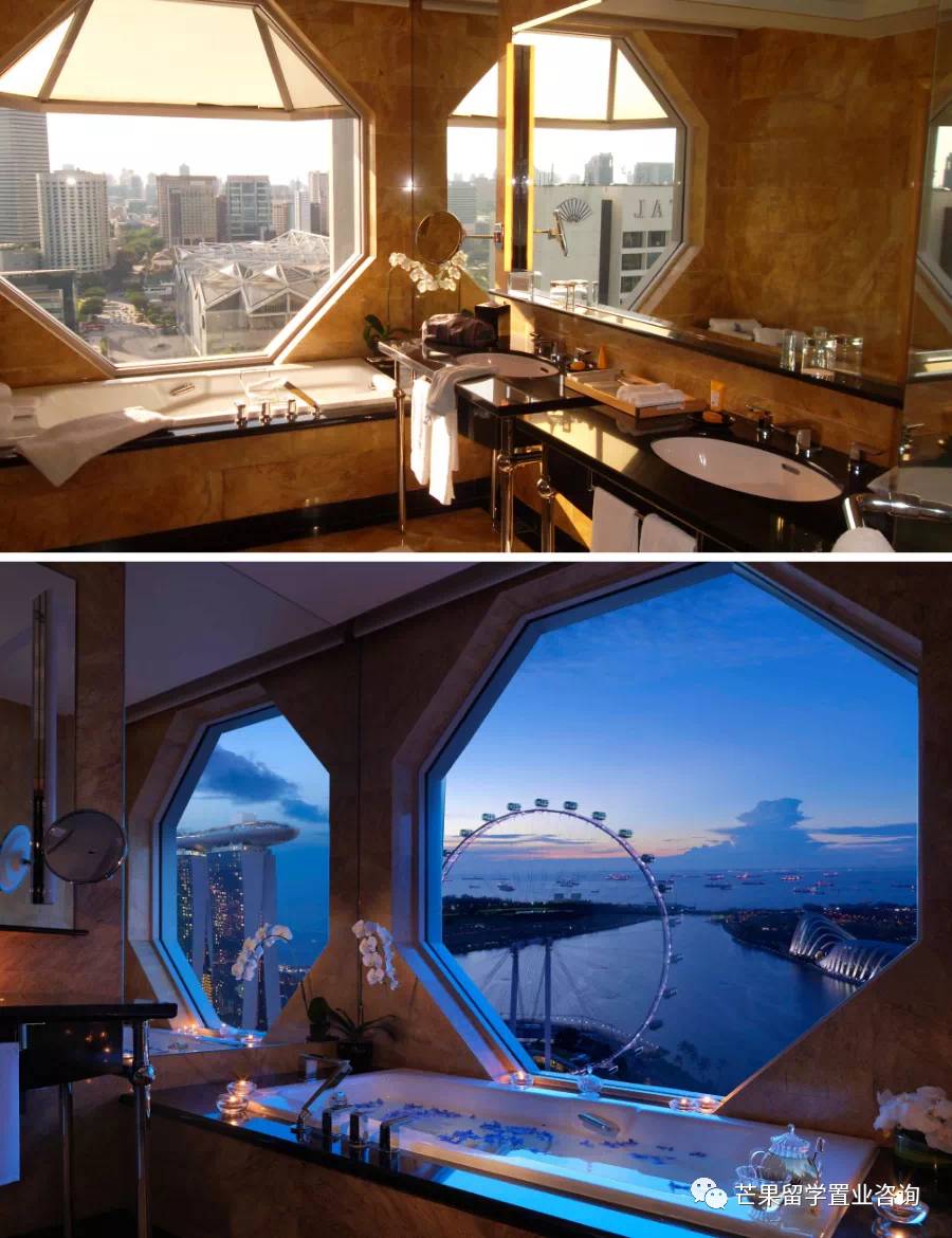 带大家看看新加坡平价美食和有梦幻浴室的酒店