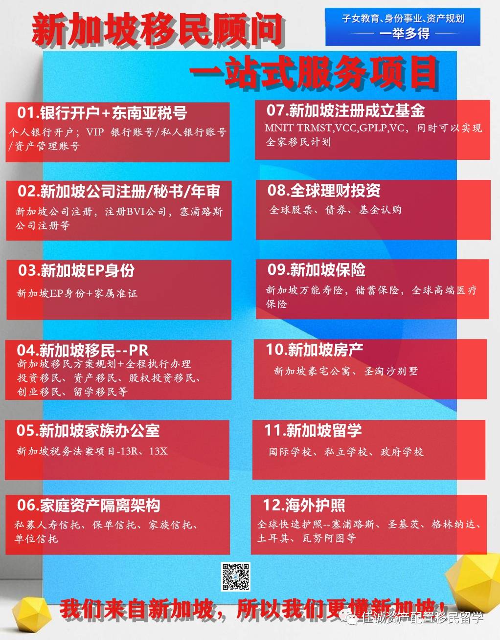 2021年新加坡多种移民方式，总有一种适合您