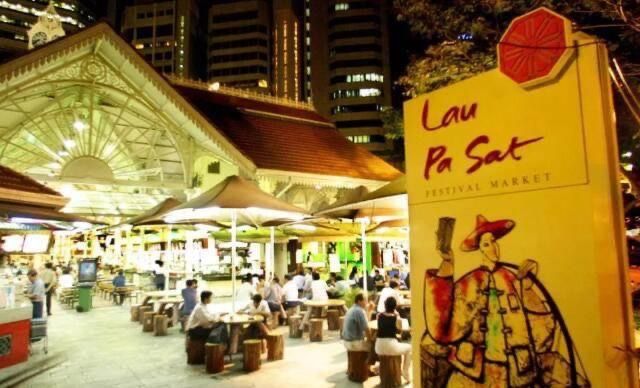 新加坡五家小贩中心，取消一次性餐盒了