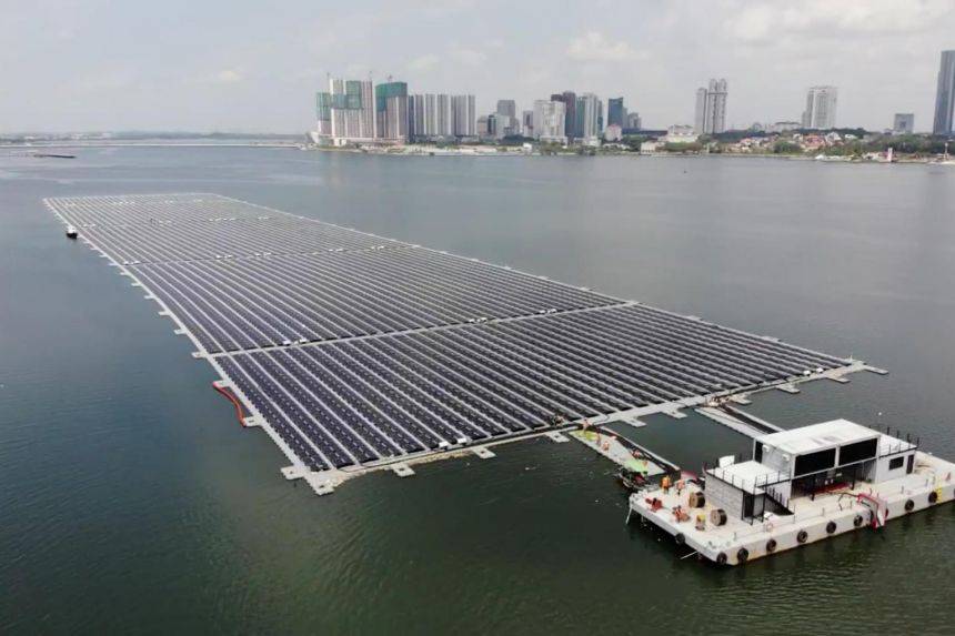 全球最大🔥 新加坡首座大型浮动太阳能系统工程完毕🔚 有效帮助减少碳足迹👍🏻