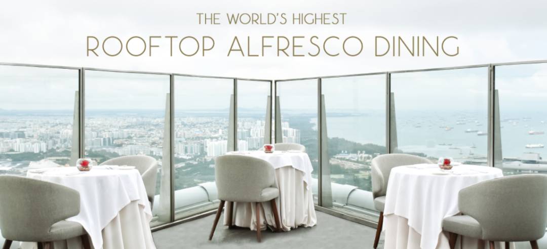 新加坡14间高颜值观景餐厅,浪漫情人节赶早定起来