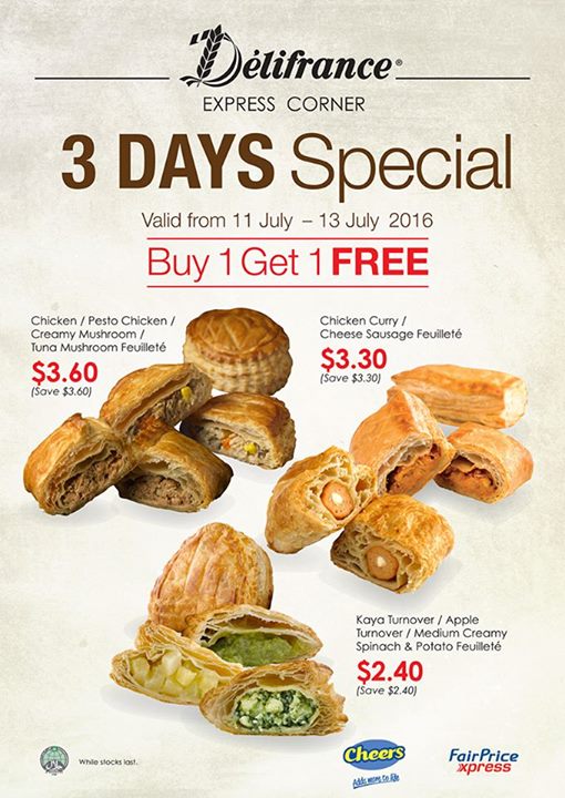 Cheers的美味点心1-for-1，快来吃掉它们~