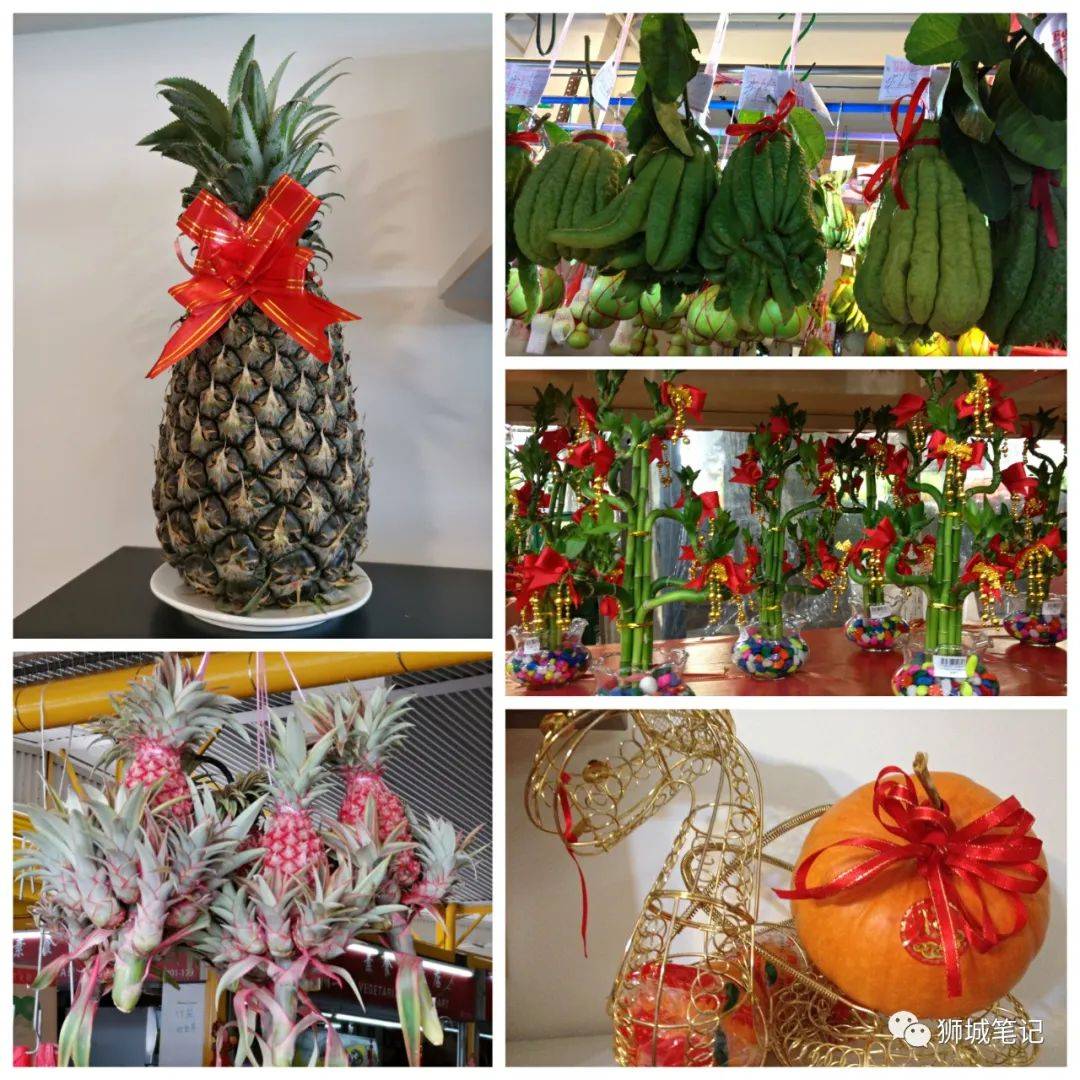 狮城的农历新年(3)：置办年货，黄梨，就是旺来