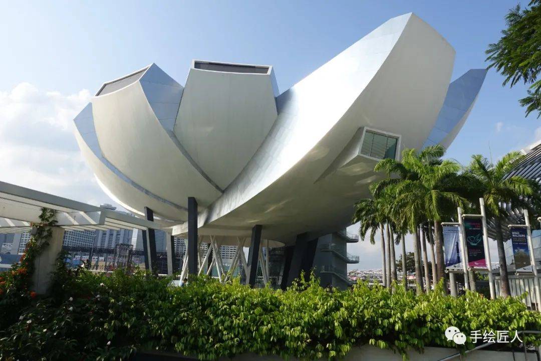 手绘新加坡全景