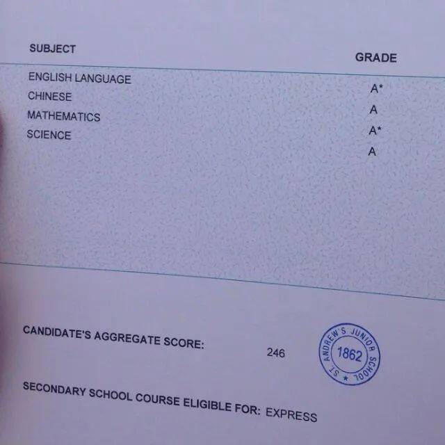 新加坡中学录取分数线出炉！这十二所名校太受欢迎了