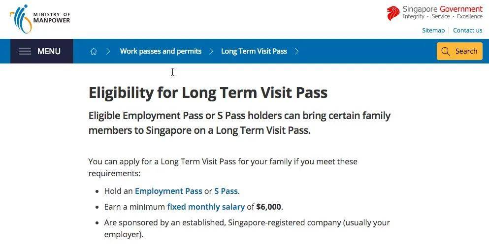 狮城攻略：在新加坡如何申请LTVP准证