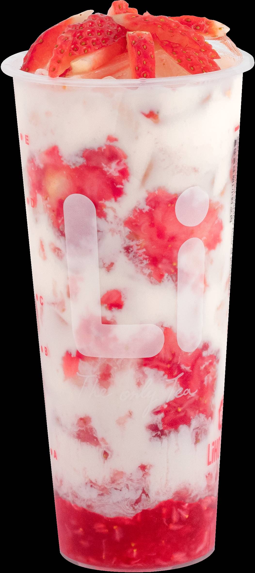 LiHO TEA推出草莓饮品，只供应到3月，错过等一年