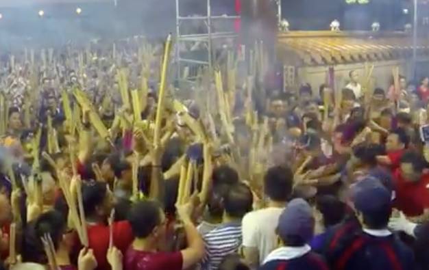 四马路观音堂今年取消新年抢头香活动