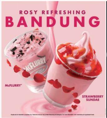 新加坡麦当劳“少女心”网红冰激凌回归，女朋友感动的不忍下口