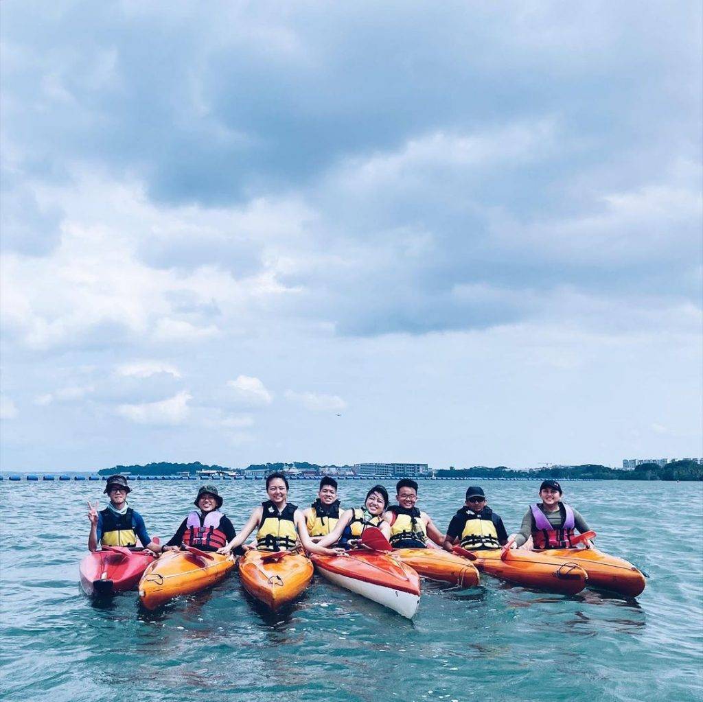 新加坡海岸公园🌊 Sembawang Park有趣玩法大公开🤫柔佛海峡景色+垂钓聚集地+户外烧烤炉