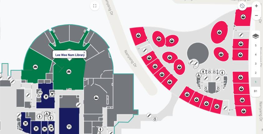 非常实用！南洋理工大学校园导航系统正式上线