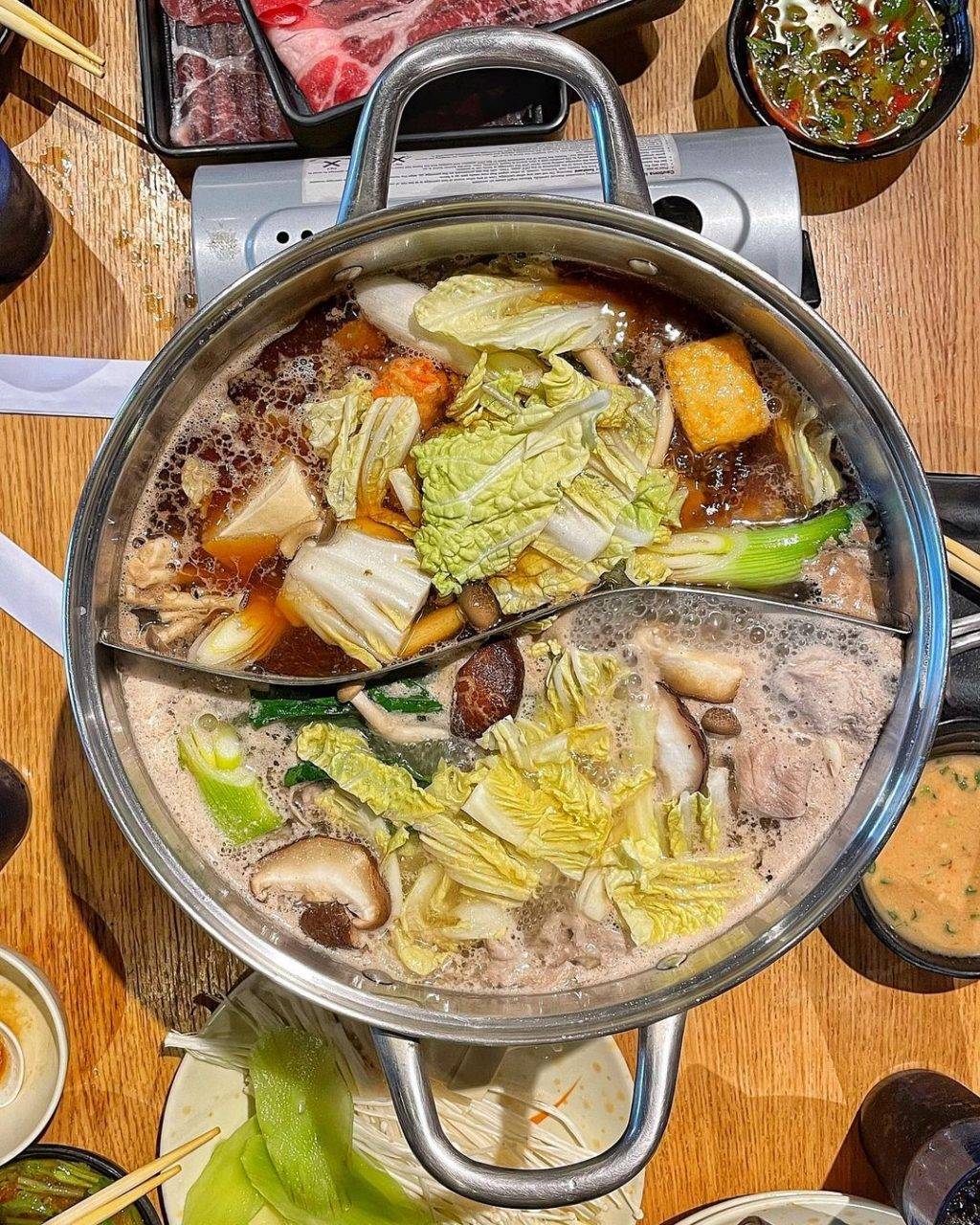 “Shabu Sai”日式涮涮锅自助餐🍲人均$16.99++💰鲜甜汤底、有肉有菜放心吃😍