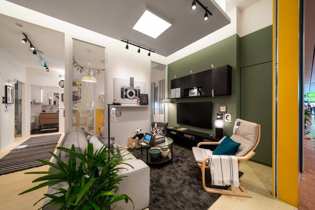 开张优惠🈶🎊新加坡首家IKEA规划工作室在裕廊坊开幕啦！三房式HDB组屋样板间、体验线上虚拟布置房子🏠