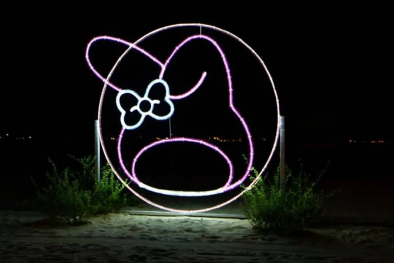 夜间活动“Island Lights”灯光展登场啦