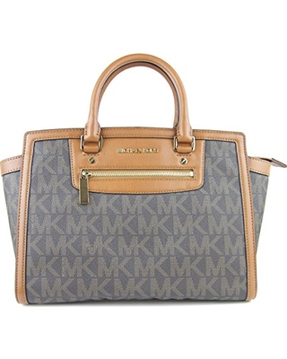 michael-michael-kors-womens-selma-zip-large-trapeze-satchel-brown