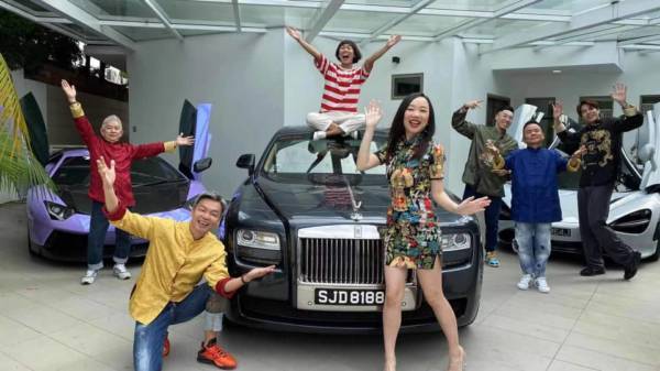 李国煌与艺人 网红唱贺岁歌曲 歌词看懂狮城新年SOP