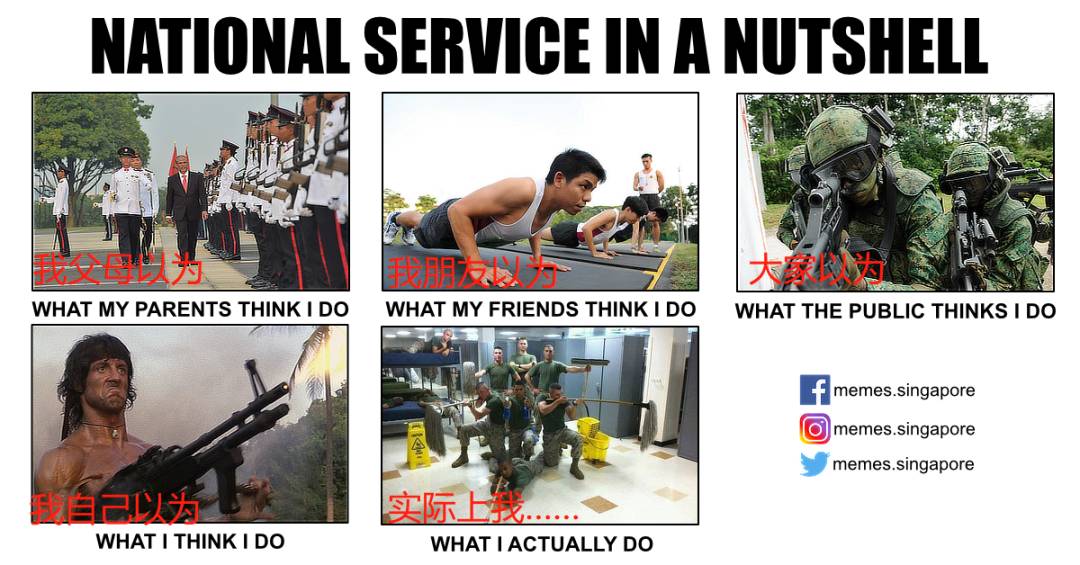 这个PR自愿要求服兵役：新加坡是我的家乡！移民后都必须当兵吗
