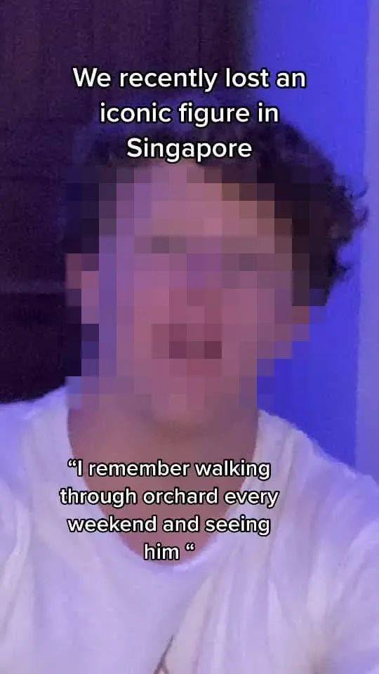 TikTok惊传乌节路街头老爷爷离世？老爷爷现身辟谣：“我很健康！”