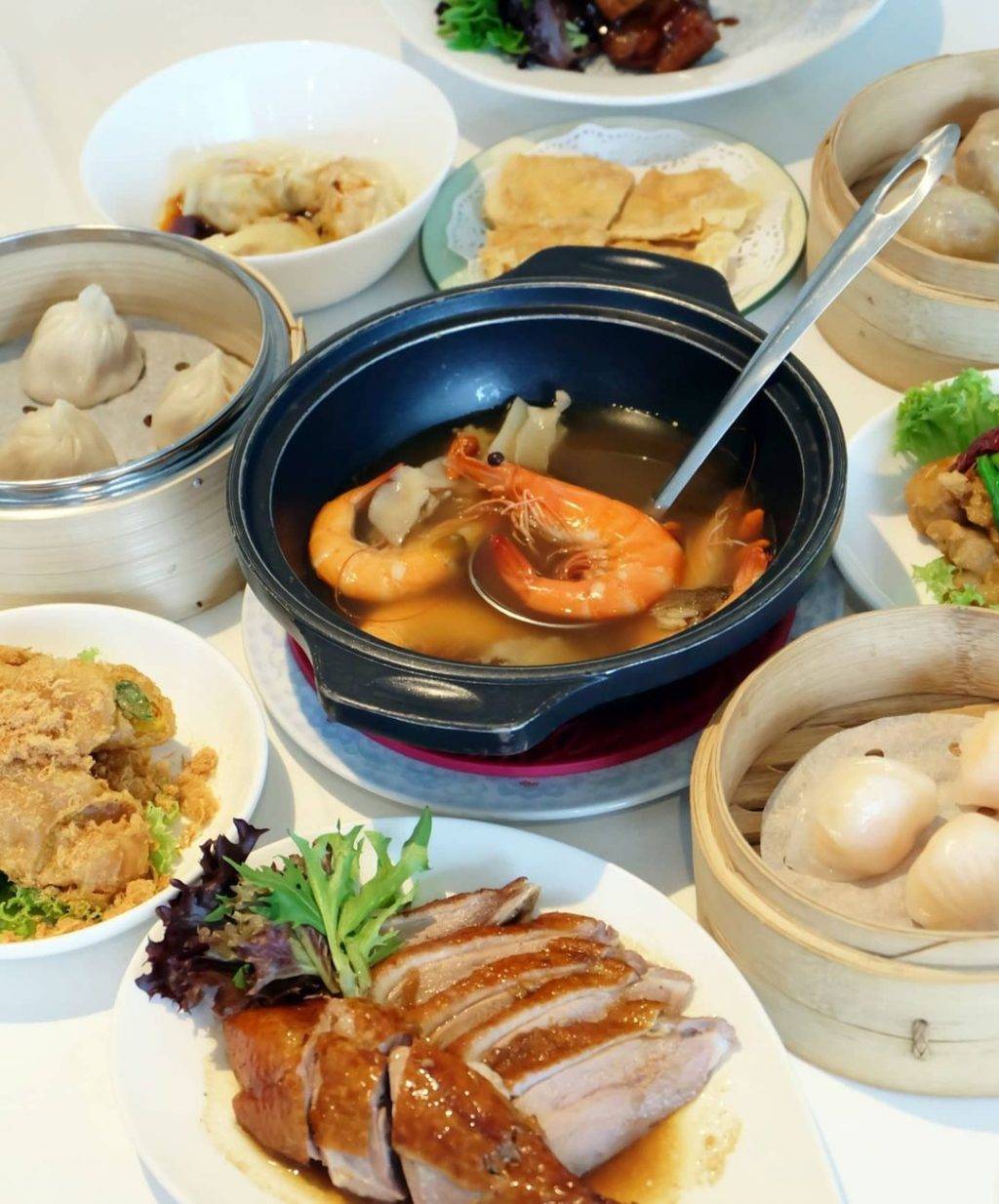 点到你开心😜 滨海湾花园“高级中餐厅”吃到饱点心自助！促销价一人S$26畅吃多道菜式💥