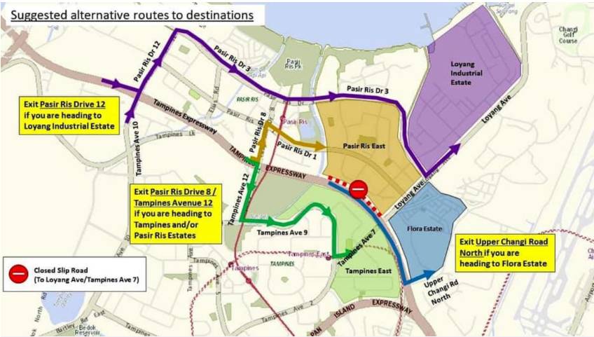 新加坡小伙伴们注意了!今天开始这些道路全封
