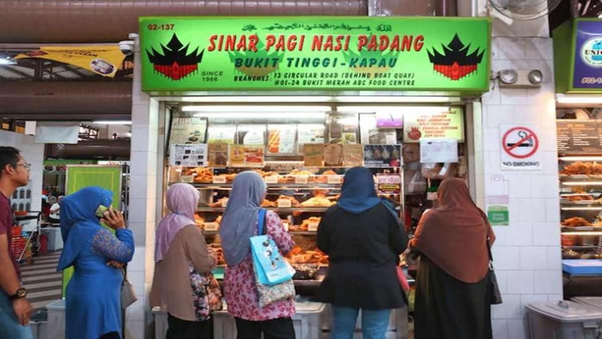 Sinar Pagi Nasi Padang 新加坡最好吃的Nasi Padang之一
