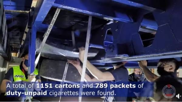 大马注册罗厘藏暗格 司机走税香烟至狮城