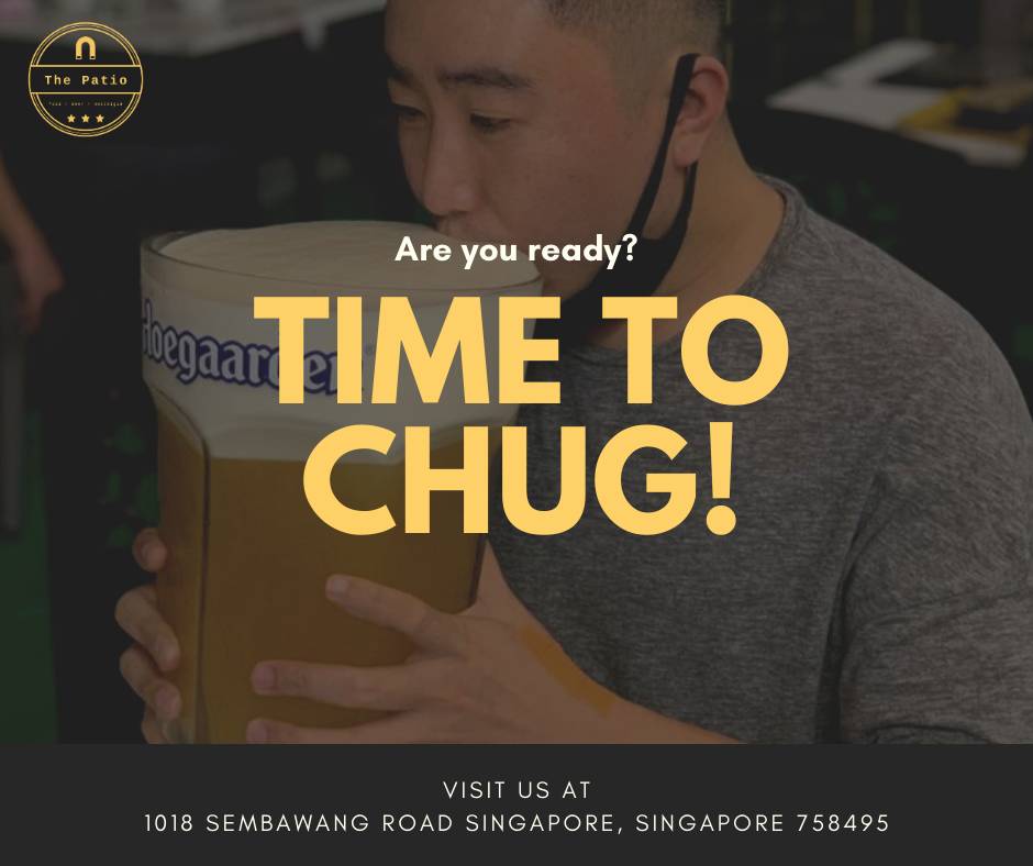 超超超大杯！一杯3.5升的Hoegaarden啤酒你见过吗？干了算你赢