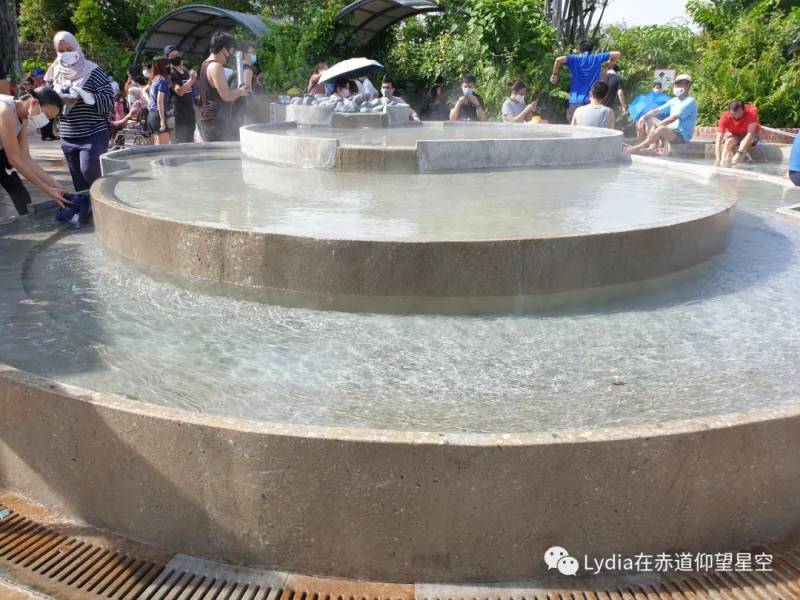 新加坡也有温泉 三巴旺温泉公园