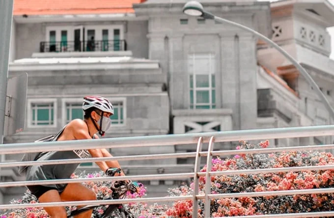 cycling marina bay