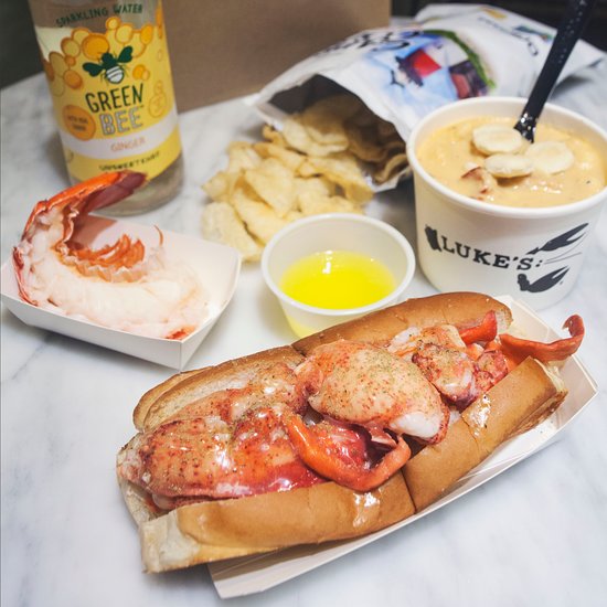 Luke's Lobster City Hall, Chicago - Theater District - Menu ...