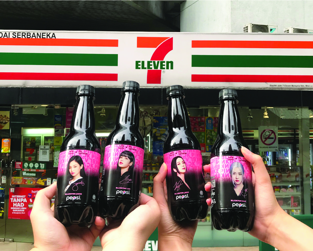 Pepsi X BLACKPINK Exclusively Is Now Available At 7-Eleven Malaysia