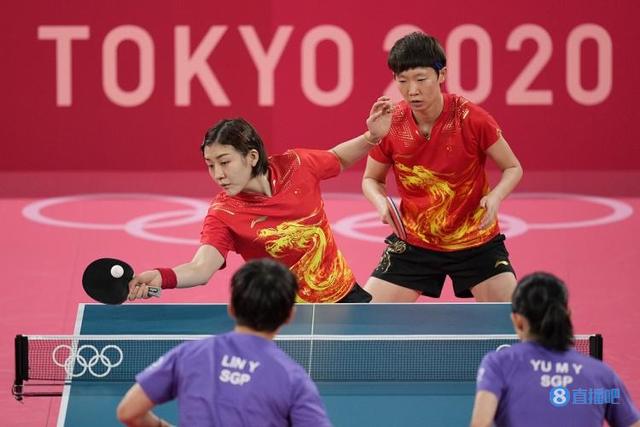 乒乓球女团8进4 中国女团3-0轻取新加坡晋级半决赛