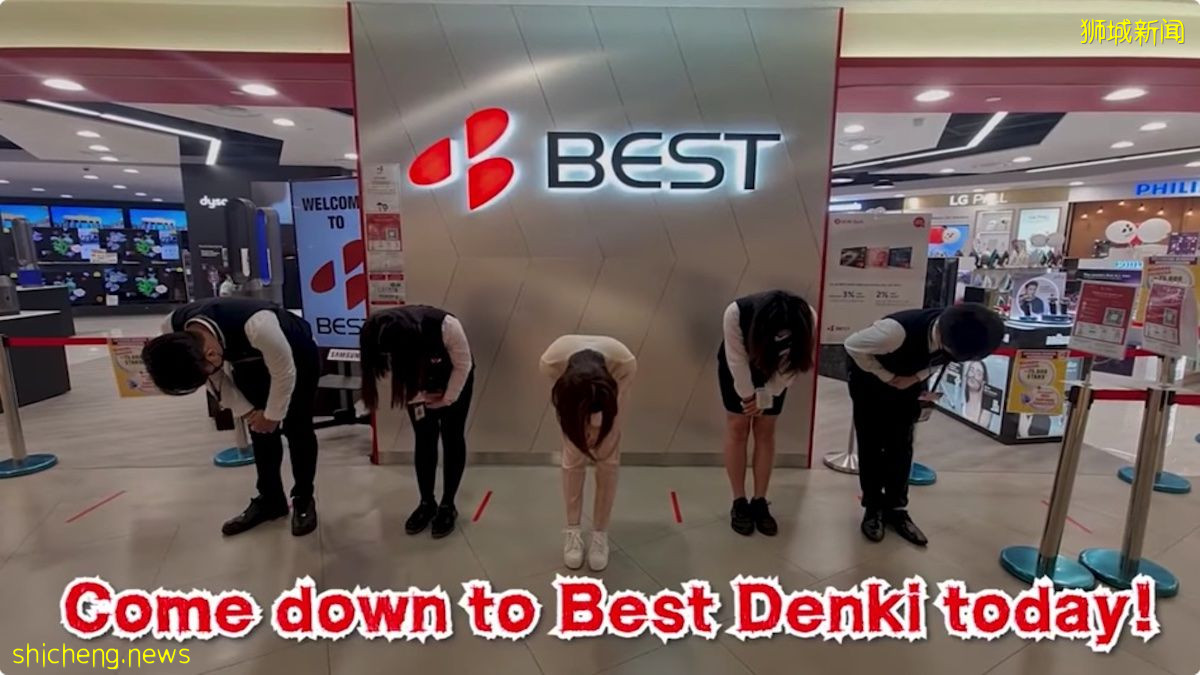 Best Denki在Plaza Singapura盛大开幕, 目前给独家折扣和奖品 (直到5月4日)