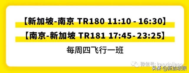 8月新加坡飞中国航班信息出炉！最低价格降至136