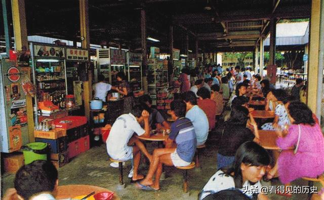 老照片 1986年的新加坡 现代与传统交相辉映