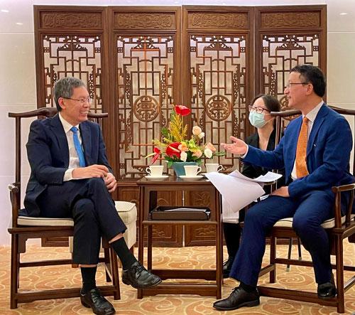 新加坡驻华大使吕德耀：新方明年将接任CPTPP主席国，欢迎并支持中国加入该协定