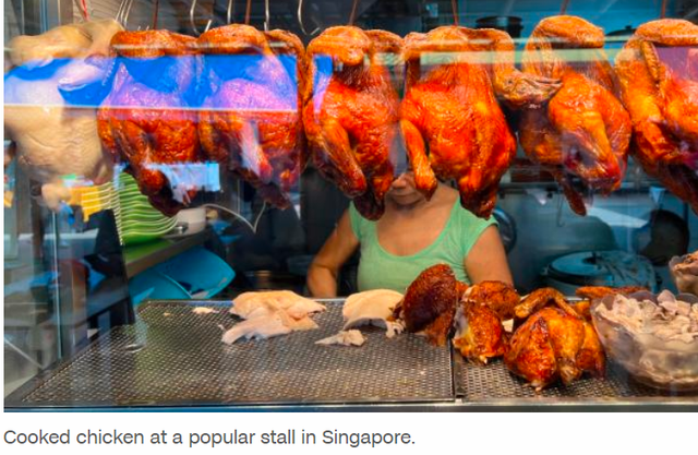 “雞荒”引關注！新加坡“國菜”海南雞飯告急，和它的鄰國有關