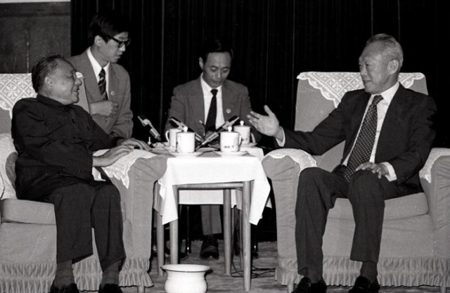 78年，鄧小平訪問新加坡，李光耀：如果你出生在新加坡會怎樣？