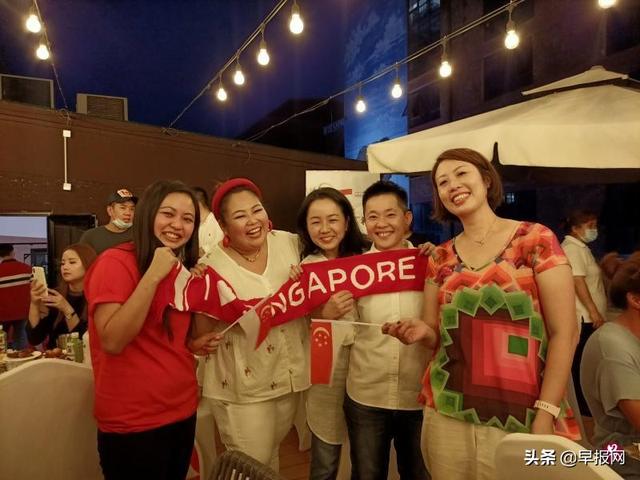 “雲端”聚首線下聚餐 在中國的新加坡人別樣慶國慶