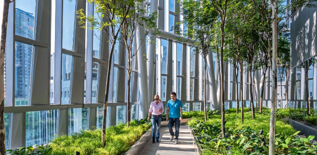 涨姿势！新加坡建成“会呼吸”的“抗重力”大楼