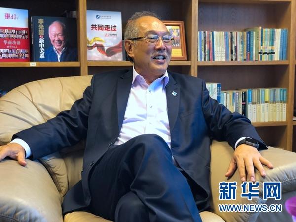 专访新加坡中国商会会长胡进胜