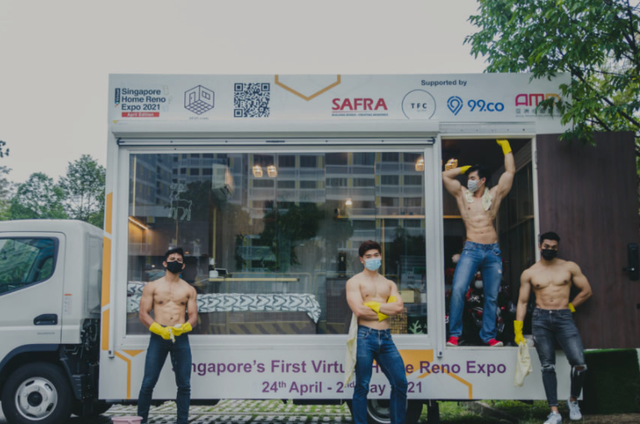 新加坡肌肉猛男上門保潔熱度爆棚，網友：不走尋常路、解鎖新服務