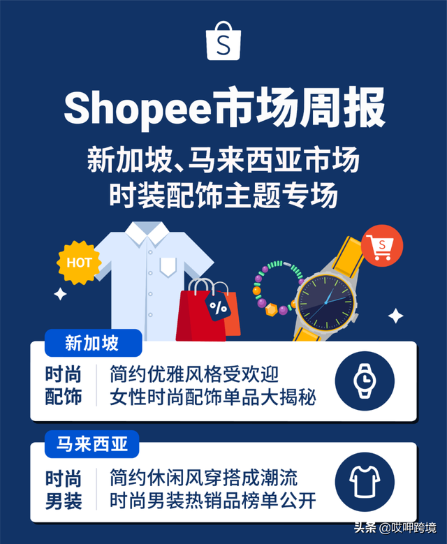 新加坡、马来西亚市场时装配饰品类大盘点，助你成为下一位爆单王